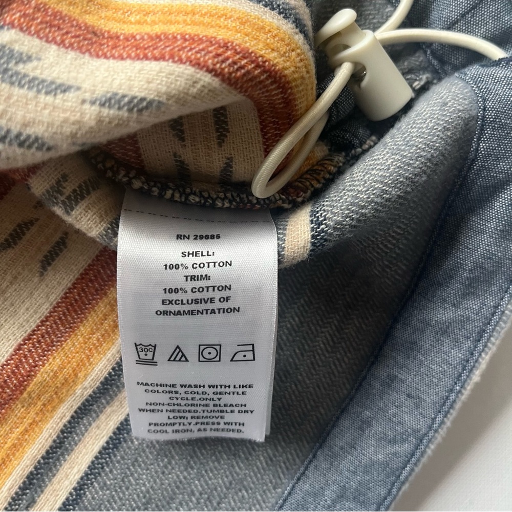 Pendleton Quarter Zip Pullover Aztec Print Chamoi… - image 8